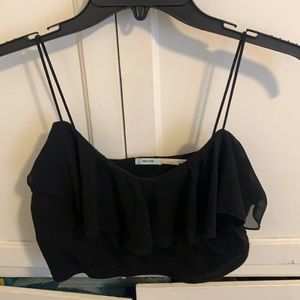 UO Ruffle Crop Top